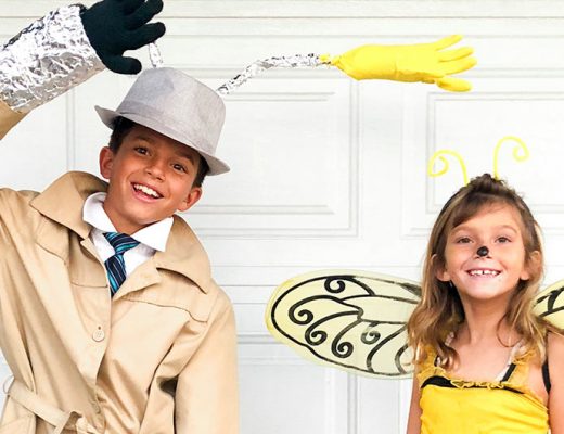 Inspector Gadget costume and bee. -MamiTalks.com