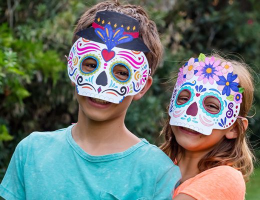 Day of the dead masks feature. -MamiTalks.com